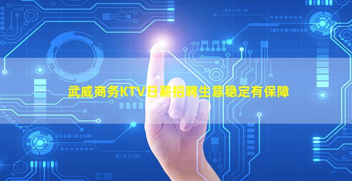武威商务KTV日薪招聘生意稳定有保障